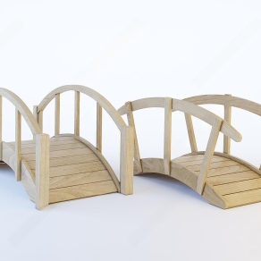 现代桥3D模型下载